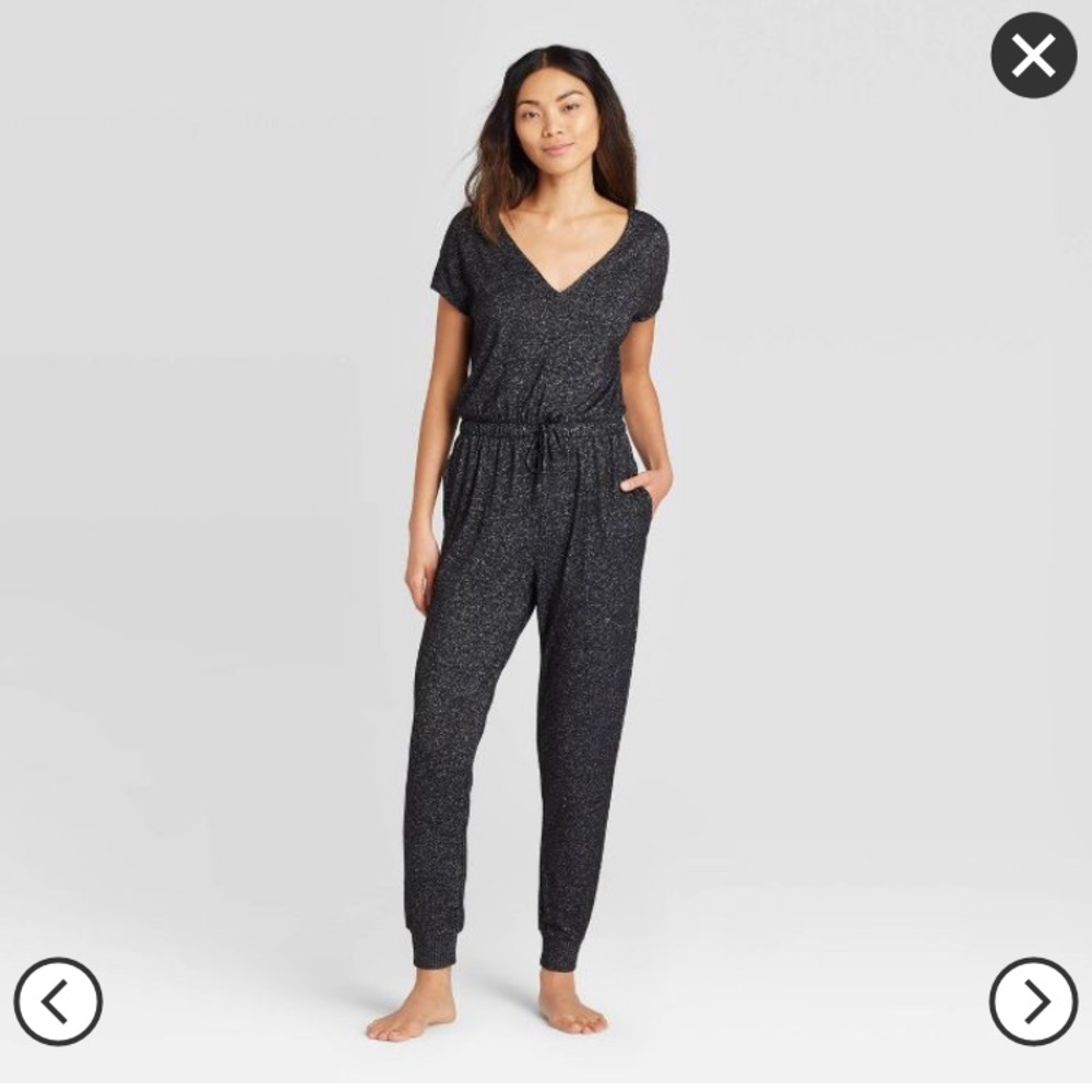 Stars Above Dark Gray Lounge Jumpsuit